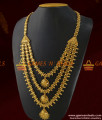 ARRG159 - Grand Three Line Culcutta Bridal Wear Design Haram Imitation Jewelry