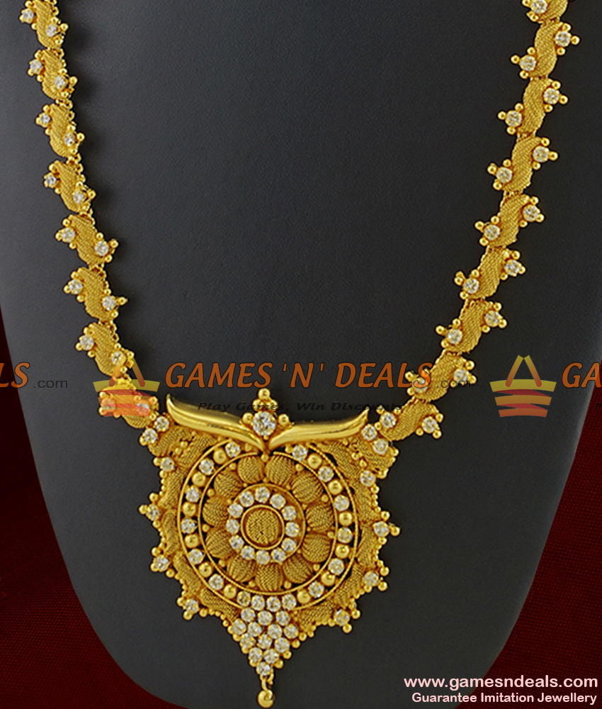 ARRG215 - Grand Bridal Necklace Semi Precious Full MultiStone Imitation Jewelry