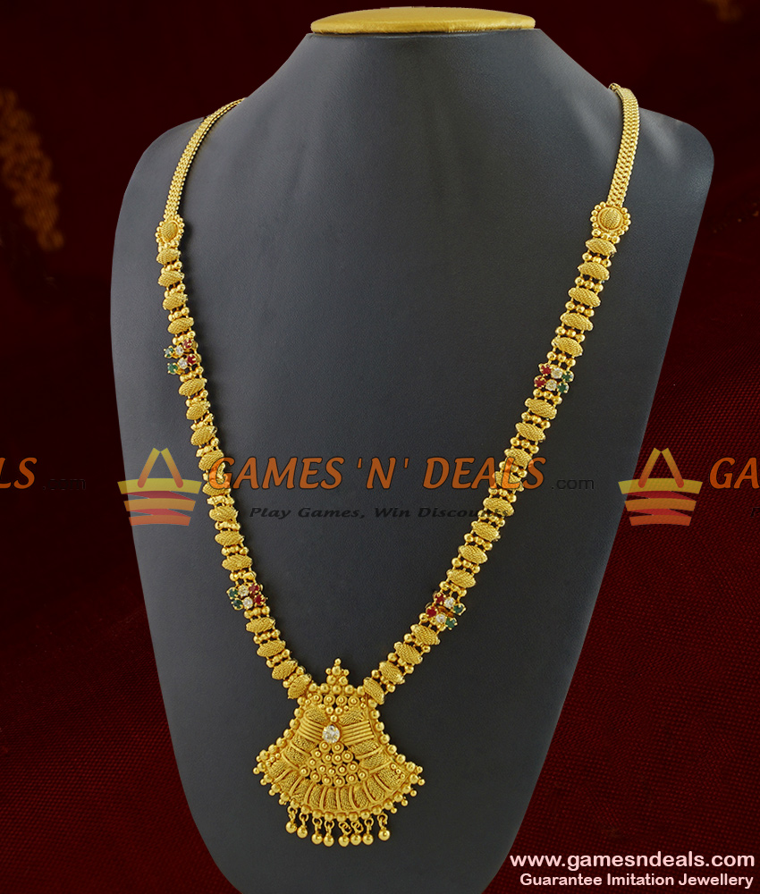 ARRG223 - Unique Fusion Type Thewa Jewelry Semi Precious AD Stones Imitation Haaram ARRG223 - Unique Fusion Type Thewa Jewelry Semi Precious AD Stones Imitation Haaram