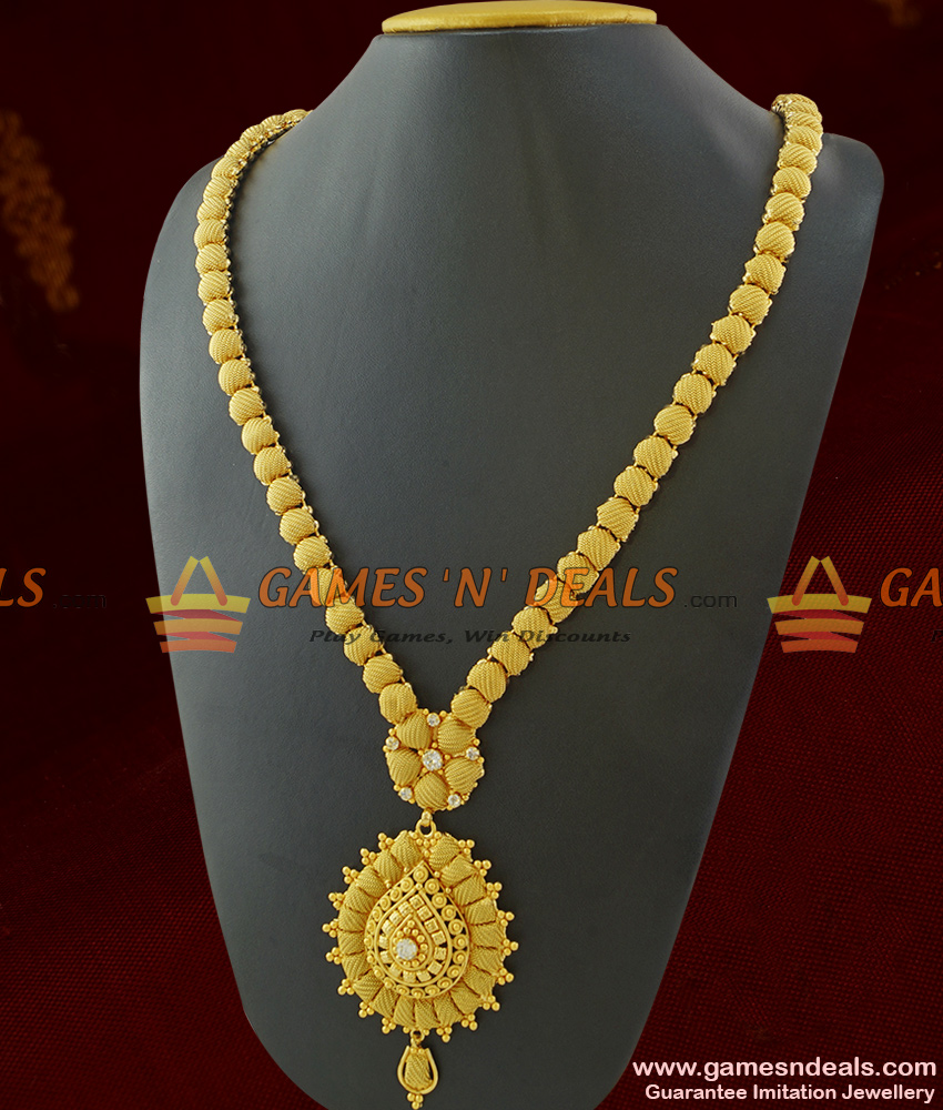 ARRG254 - South Indian Imitation Jewelry Guarantee Haaaram Low Price Online