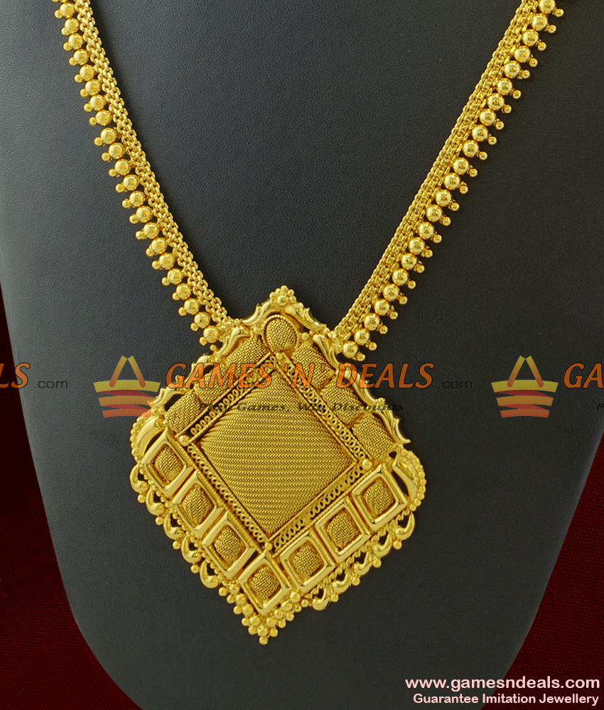 ARRG256 - One Gram Gold Design Pure Gold Plated Big Dollar Haaram Online