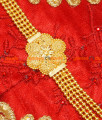 ARRG26 - South Indian Three Line Grand Bridal Type Flower Design Long Haram ARRG26 - South Indian Three Line Grand Bridal Type Flower Design Long Haram