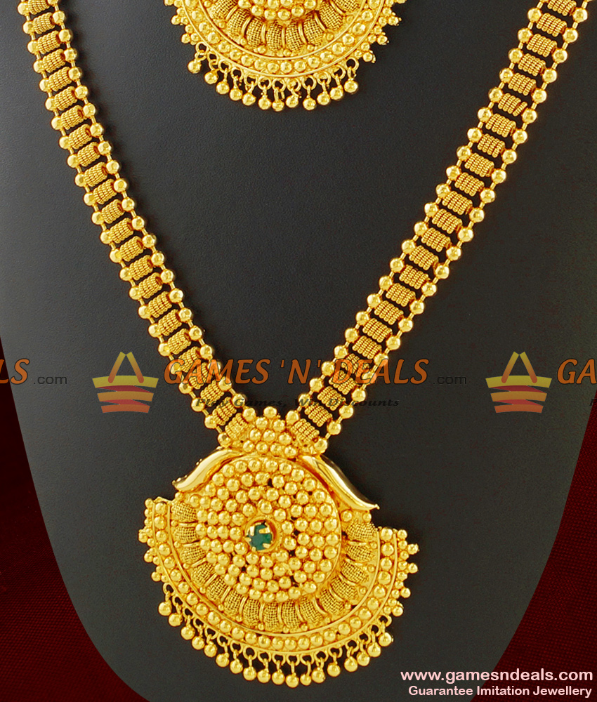 Onam Special Kerala Combo Haaram Necklace Set Imitation Jewelry One ...