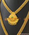 Onam Special Kerala Combo Haaram Necklace Set Imitation Jewelry ARRG284