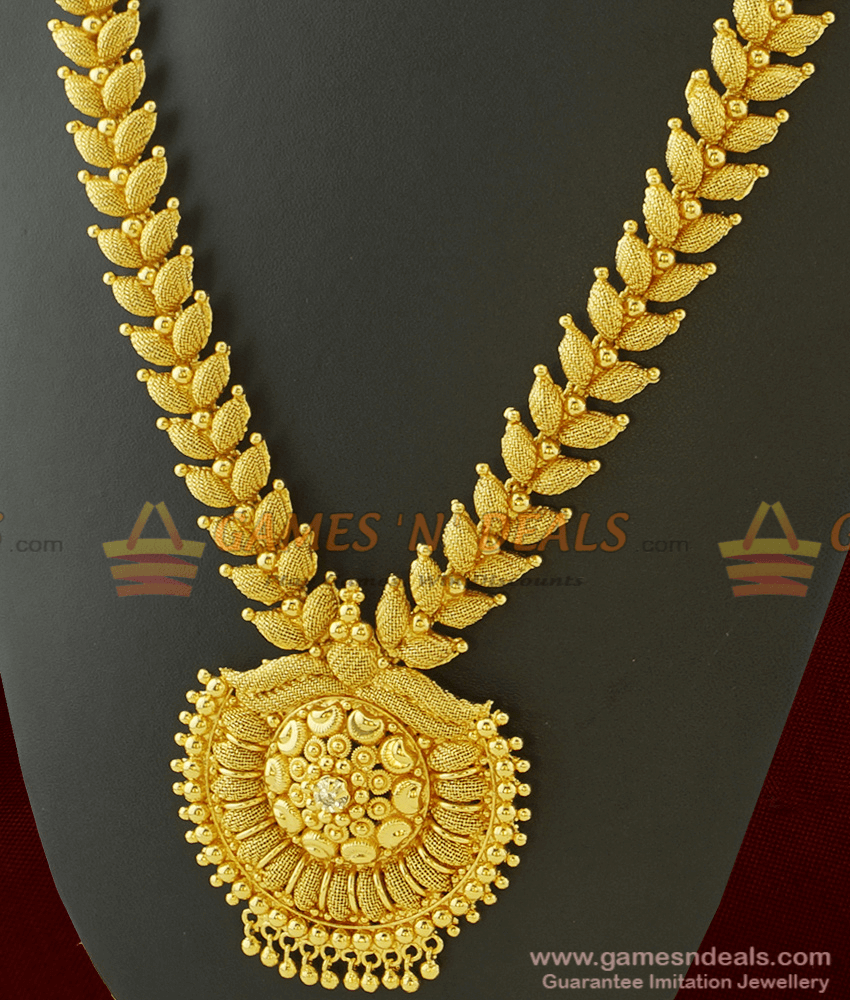 South Indian Jewelry Designs Grand Long Bridal Necklace ARRG314