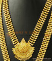 Grand Bridal Combo Set Traditional Mango Design Haaram and Necklace