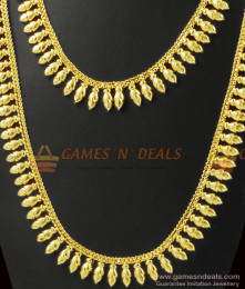 Light Weight Combo Set Traditional Haaram Long Necklace ARRG330