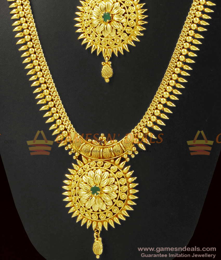 Mullai Design Combo Set Traditional Long Necklace ARRG332