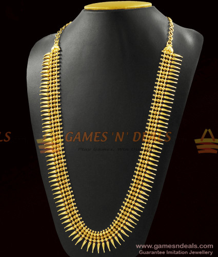 Grand MullaiPoo Maalai Long Necklace 