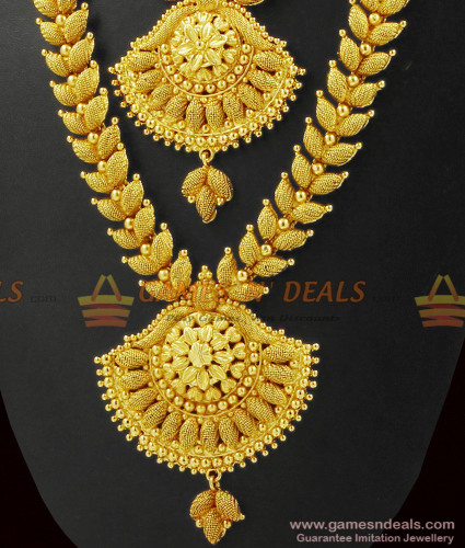 Heavy Necklace Haram Combo Set