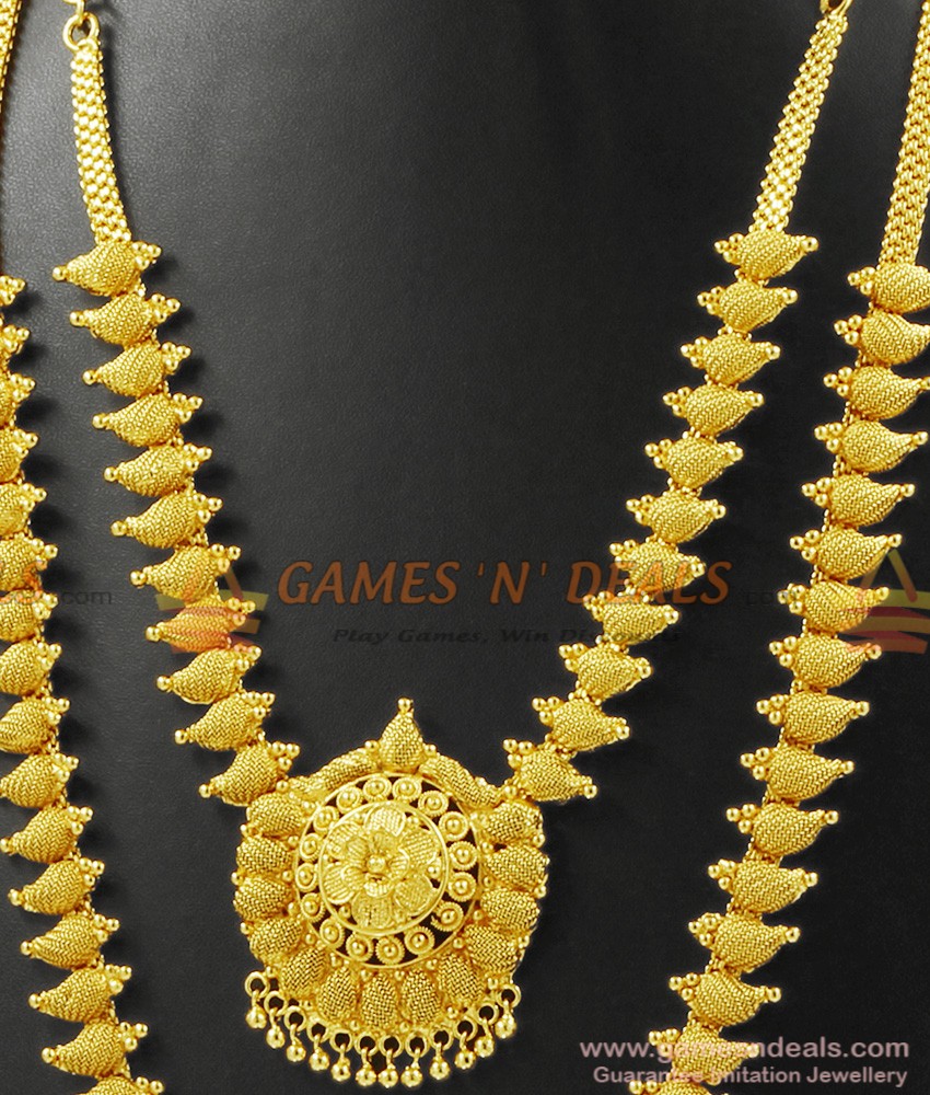 Light Weight Real Gold Design Haram Combo Set ARRG345 Light Weight Real Gold Design Haram Combo Set ARRG345