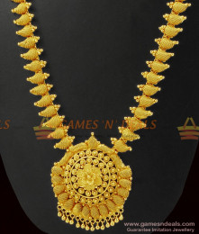 Light Weight One Gram Gold Haaram Design for Marriage ARRG349 Light Weight One Gram Gold Haaram Design for Marriage ARRG349