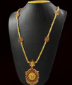Gold Plated Chain Pattern Ruby Stone Dollar Haaram ARRG355 Gold Plated Chain Pattern Ruby Stone Dollar Haaram ARRG355