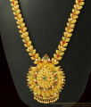 Grand Gold Inspired Bridal Kerala Long Necklace ARRG369