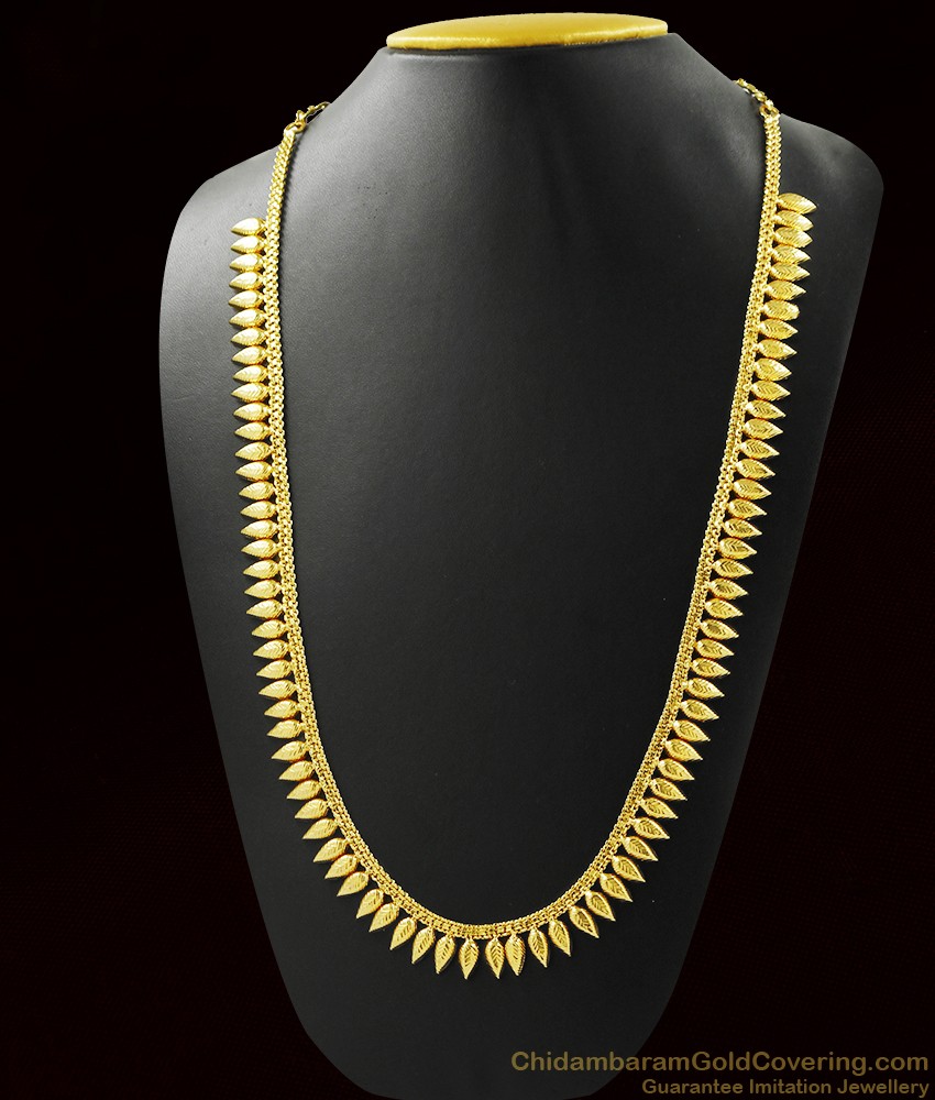Light Weight Gold Inspired Traditional Mullai Necklace ARRG378 Light Weight Gold Inspired Traditional Mullai Necklace ARRG378
