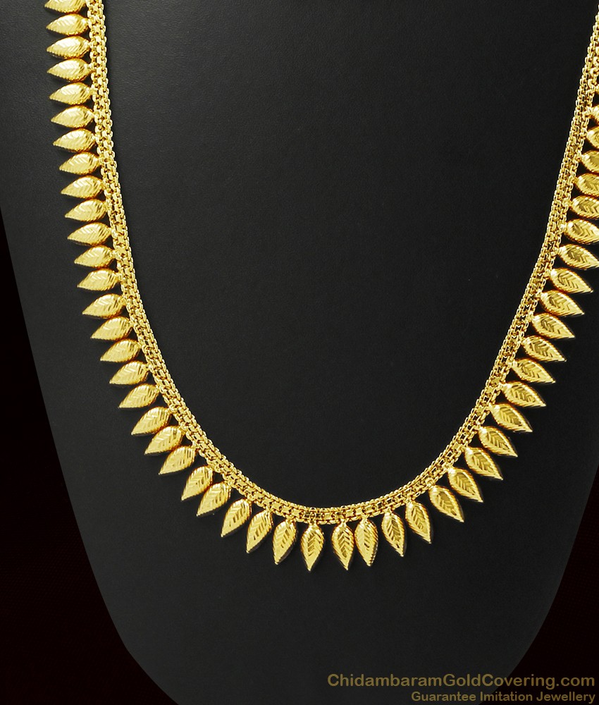 Light Weight Gold Inspired Traditional Mullai Necklace ARRG378