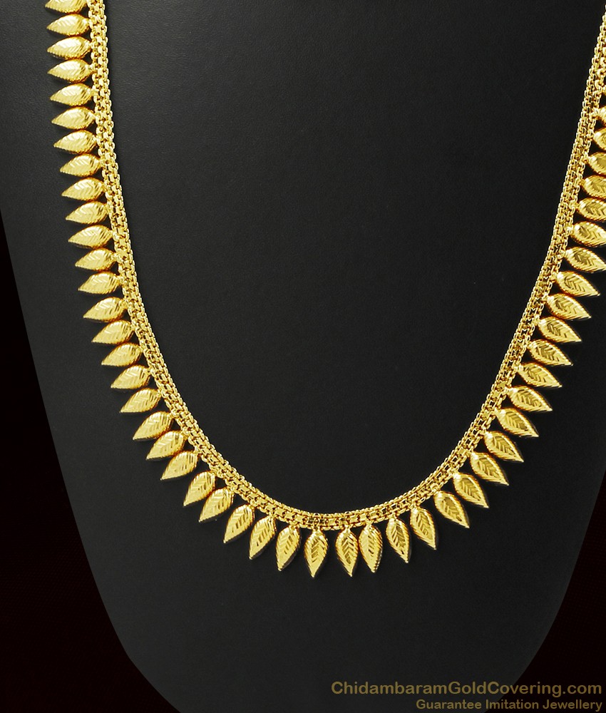 Light Weight Gold Inspired Traditional Mullai Necklace ARRG378 Light Weight Gold Inspired Traditional Mullai Necklace ARRG378