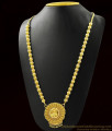 Beaded Lakshmi Plain Dollar Gold Inspired Necklace ARRG390