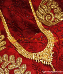ARRG73 - Traditional Tamilnadu Haaram South Indian Imitation Jewellery
