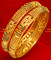 Gold Plated Bangles
