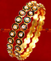 BS015-2.4 South Indian Gold Plated Stone Ennamel Party Wear Design Bangle BS015-2.4 South Indian Gold Plated Stone Ennamel Party Wear Design Bangle