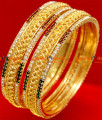BS023-2.6 Size Gold Plated Semi Precious Ruby Emerald American Diamond Stone Party Wear Design Bangle