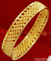 BR054-2.8 Size Broad Single Light Weight Imitation Party Wear Bangles