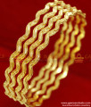BR057-2.6 Size South Indian Traditional Thin Neli Design Imitation Bangles BR057-2.6 Size South Indian Traditional Thin Neli Design Imitation Bangles