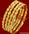 BR062-2.8 Size Gold Plated Jewellery Flower Design Traditional Imitation Bangles BR062-2.8 Size Gold Plated Jewellery Flower Design Traditional Imitation Bangles
