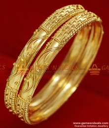 BR068-2.6 Size Tamilnadu Traditional Design Ethnic Wear Imitation Bangles
