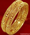 BR077-2.8 Size Gold Plated Kerala Design Light Weight Daily Wear Bangles BR077-2.8 Size Gold Plated Kerala Design Light Weight Daily Wear Bangles