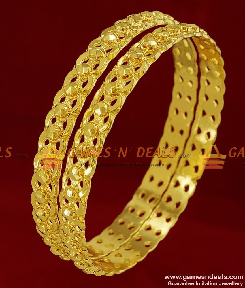 BR088-2.8 Size Thin Daily Wear Imitation Bangles for Office and College Girls