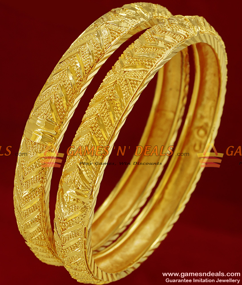 BR089-2.4 Size 24ct Pure Gold Plated Imitation Jewelry Daily Wear Guarantee Bangles BR089-2.4 Size 24ct Pure Gold Plated Imitation Jewelry Daily Wear Guarantee Bangles