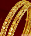 BR094-2.8 Size Thin Traditional South Indian Gold Plated Guarantee Bangle Design BR094-2.8 Size Thin Traditional South Indian Gold Plated Guarantee Bangle Design