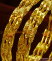 BR105-2.8 Size Gold Plated 2 Pieces Set Thick Design Traditional Neli Bangle BR105-2.8 Size Gold Plated 2 Pieces Set Thick Design Traditional Neli Bangle