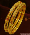 BR119-2.8 Size Gold Plated Forming Type Enamel Bangles Guarantee Design 