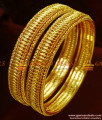BR126-2.6 Size Gold Plated Kada Bridal Wear 6 Months Guarantee Bangle BR126-2.6 Size Gold Plated Kada Bridal Wear 6 Months Guarantee Bangle