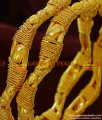 BR135-2.8 Size South Indian Gold Like Design Curvy Irregular Bangles Online BR135-2.8 Size South Indian Gold Like Design Curvy Irregular Bangles Online