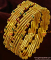 BR136-2.4 Size Grand Gold Inspired Traditional Semiya Design Enamel Bangle Online BR136-2.4 Size Grand Gold Inspired Traditional Semiya Design Enamel Bangle Online
