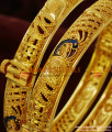 BR140-2.8 Size Peacock Design Screw Type Enamel Guarantee Imitation Bangles Online