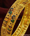 BR145-2.8 Size Peacock Design Thin Enamel Guarantee Imitation Bangles Online