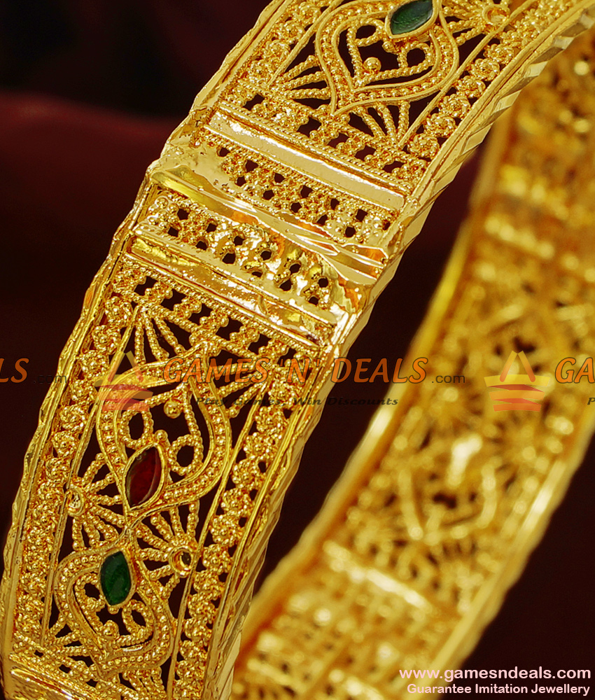 BR147-2.8 Size Single Kada Type Broad Enamel Guarantee Imitation Bangles Online