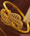 BR155-2.6 Party Wear Jewelry Free Size Open Type Zircon Bracelet Teen Design