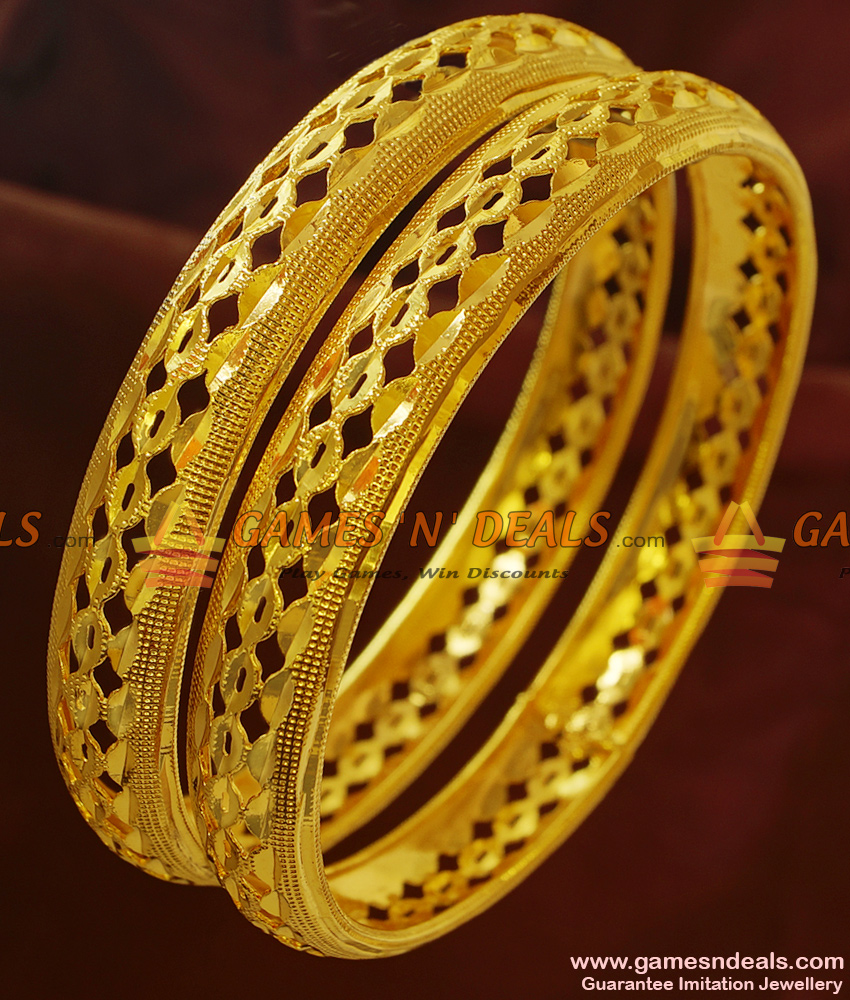 BR157-2.6 Size Light Weight Knitted Design Guarantee Imitation Bangles 