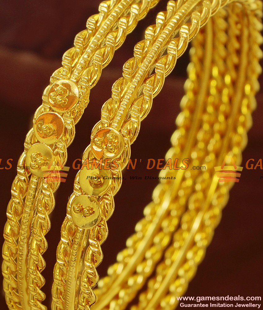 BR164-2.8 Size South Indian Daily Wear Light Weight Guarantee Bangles