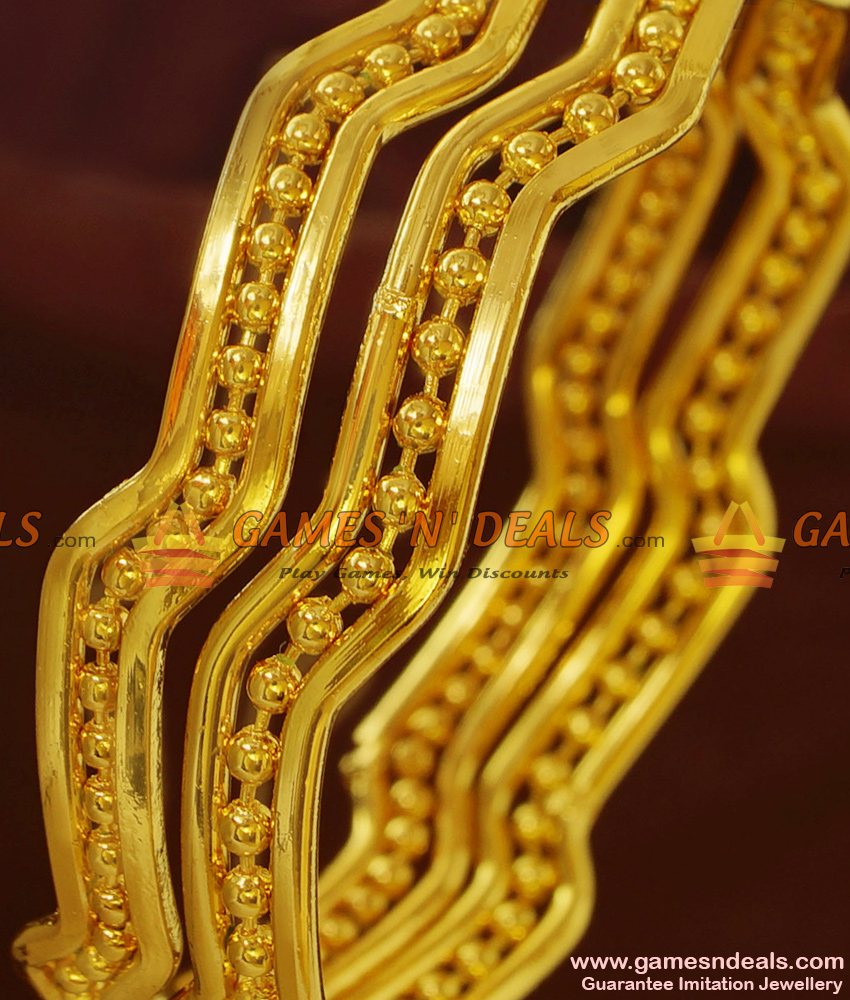 BR167-2.8 Size Offer Price South Indian Traditional Twisted Design Guarantee Bangles