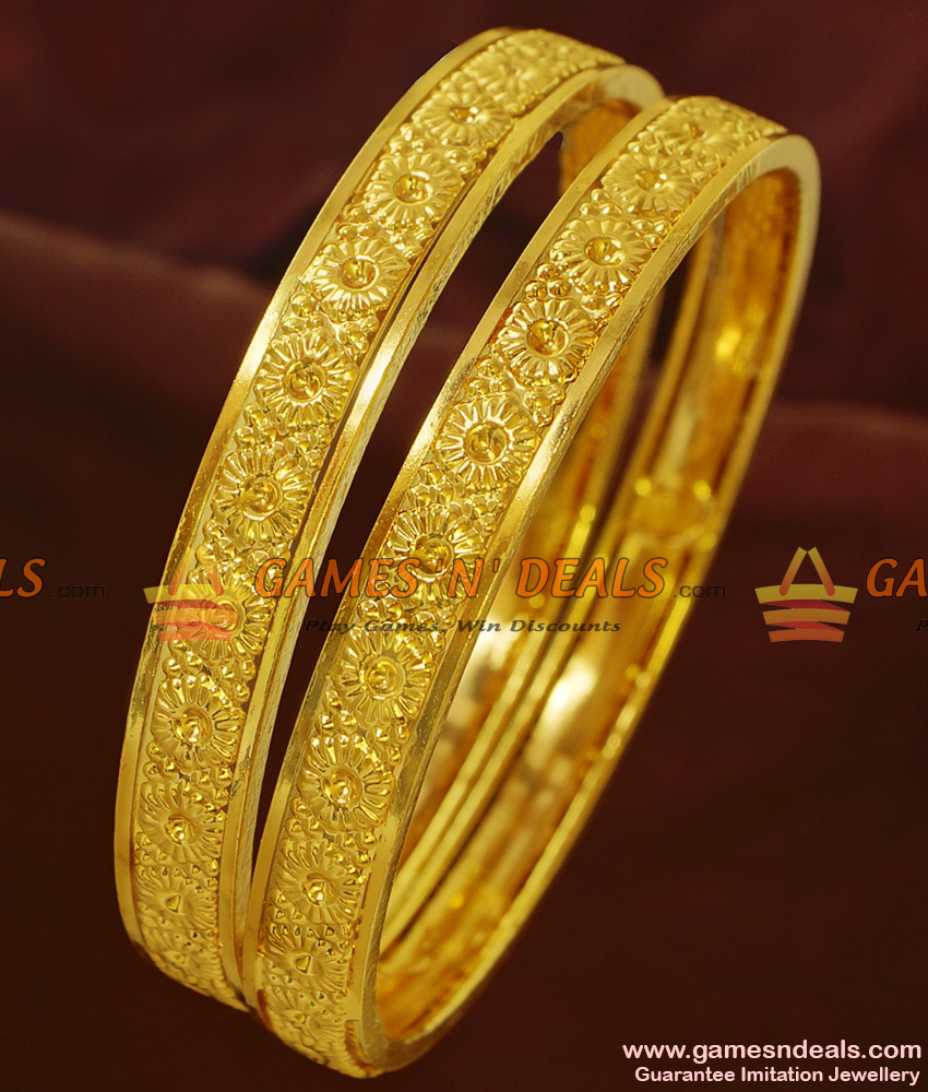BR169-2.8 Size Homemakers Choice Real Gold Like Imitation Bangles BR169-2.8 Size Homemakers Choice Real Gold Like Imitation Bangles