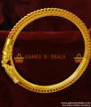 BR178-2.6 Size Traditional Men's Gold Kappu Design Guarantee Imitation Bracelet
