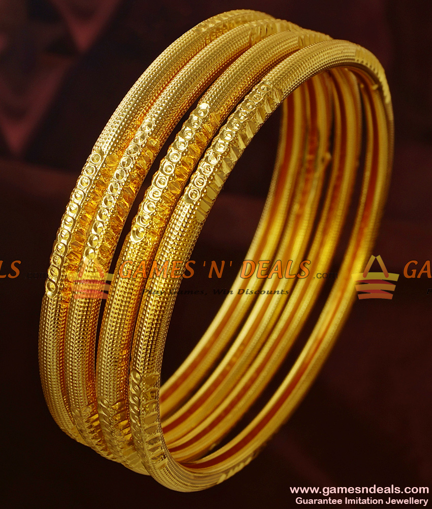 BR180-2.6 Size Set of Four Guarantee Imitation Bangles Traditional Design Online