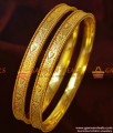 BR183-2.8 Size Homemakers Choice Pure Gold Plated Imitation Bangles BR183-2.8 Size Homemakers Choice Pure Gold Plated Imitation Bangles